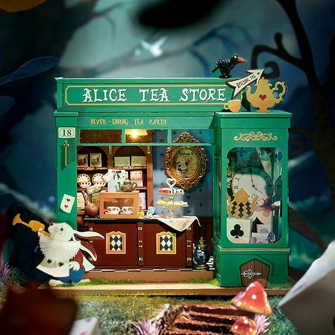 ROBOTIME DIY Miniature Dollhouse Mystic Archives Series Diorama Craft Kit DG155-157