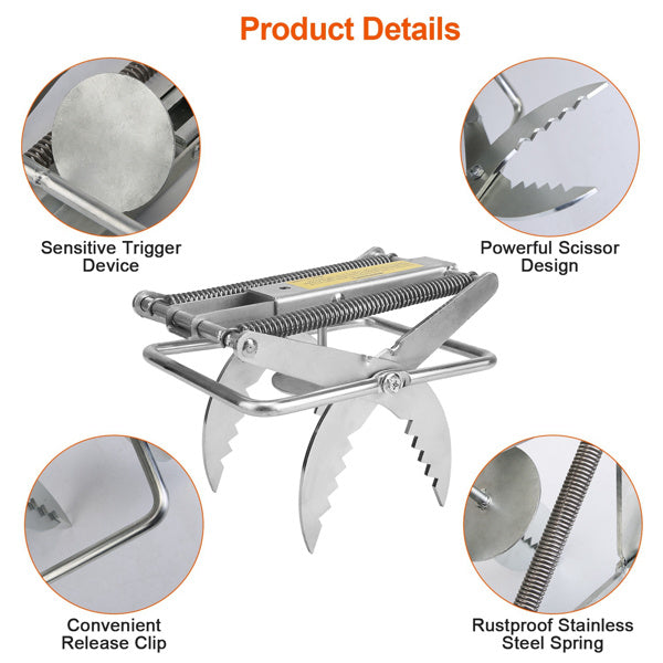 2PCS Easy Installation Mousetrap, No Delivery On Weekends