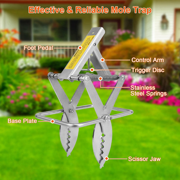 2PCS Easy Installation Mousetrap, No Delivery On Weekends