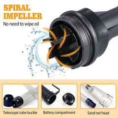 Battery-Operated Aquarium Vacuum Gravel Cleaner