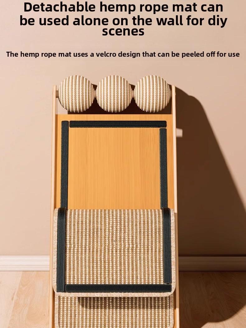 High-end Large Cat Living Room Decorative Scratching Board Tower