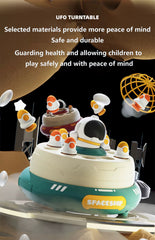 Launch Rocket Disc Bouncing Electric Spinning Disc Fishing Toy, Children's Concentration Training And Puzzle Solving