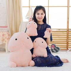 Pray For Xiao Ding New Year Lucky Gang Spoof Squeaking Squeezing Plush Dolls