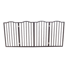 Pet Gate,Dog Gate For Doorways,Stairs Or House,standing, Folding,Arc Wooden