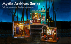 ROBOTIME DIY Miniature Dollhouse Mystic Archives Series Diorama Craft Kit DG155-157