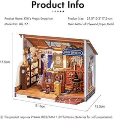 ROBOTIME DIY Miniature Dollhouse Mystic Archives Series Diorama Craft Kit DG155-157