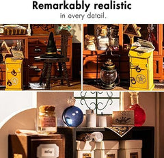 ROBOTIME DIY Miniature Dollhouse Mystic Archives Series Diorama Craft Kit DG155-157
