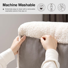 MEWOOFUN Pet Sofa For Medium Large Dogs & Cats - 40x24x12 Inch Washable Couch With Removable Cover & Non-Slip Bottom, Orthopedic Support Bed