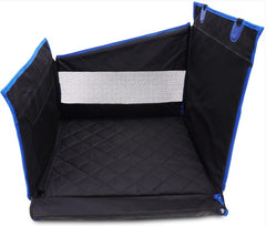 Large Dog Car Seat, Waterproof Fabric With Breathable Mesh, Car Dog Hammock, Dog Harness Dog Car Seat Cover