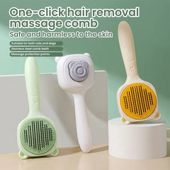 Pet Spray Comb, One-key Spray, Deep Hair Removal, Multi-functional Care, One Comb For Multiple Purposes, Suitable For A Variety Of Pets