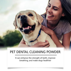 Yeagerbong Dog Tooth Cleaning Powder Gently Cleans Tartar Stains And Freshens Breath