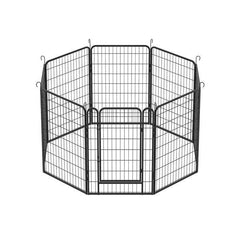 8 Pieces Of Heavy-duty Metal Game Fence