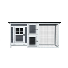 Outdoor Indoor Poultry Cage Small Animal House Outdoor Chicken Hutch Coop With Running Cage
