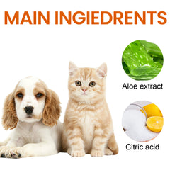 Yegbong Pet Ear Wipes Pet Ear Cleaning Anti-Odor Anti-Ear Mite Earwax Cleaning Wipes