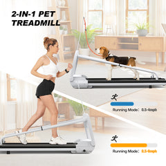 2025 New Quiet Smart Pet Treadmill, Adjustable Speed, Perfect For Small Medium Dogs