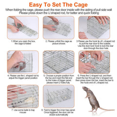 Humanized And Reusable Mouse Traps Are Safe And Suitable For Families, Children, Pets, And Easy To Install. They Are Banned From Sale On Amazon Platform