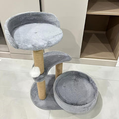 Multi-layer Cat Tree Indoor Cat Furniture With Scratching Post And Interactive Ball Toy Great Value Pet Consumption Tree