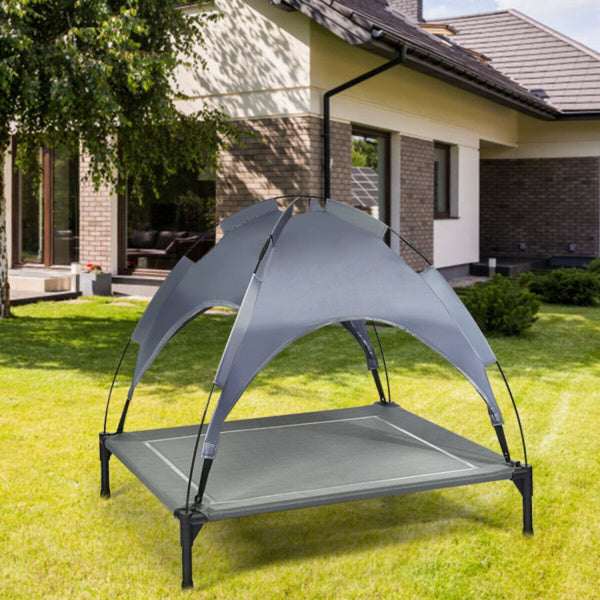 35.5inch X 32 Inch Dog Bed With UV Resistant Canopy, Shipped Via Amazon Shipping, Prohibited For Sale By WALMART