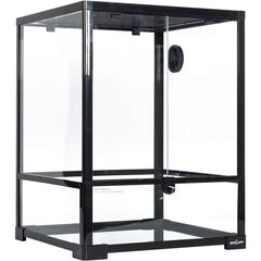 Front-opening Double-hinged Door With Top Screen Ventilation 30 Gallon Large Assembled Reptile Glass Breeding Box