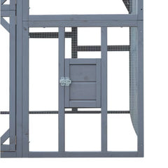 Outdoor Chicken Coop Fence
