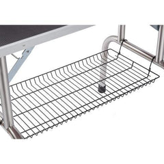 Professional Dog Pet Grooming Table Large Adjustable Heavy Duty Portable With Armrests And Lasso & Grid Tray