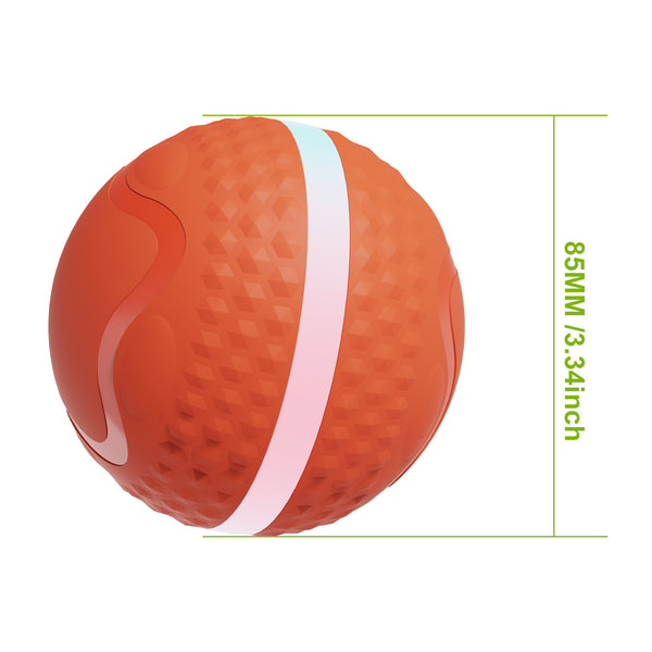 Smart Interactive Dog Toys, Automatic Moving Ball With Lighting Modes,  Interactive Dog Toys For Dog Enrichment & Stimulation, Motion Activated Rolling Toy For Medium And Large Dogs