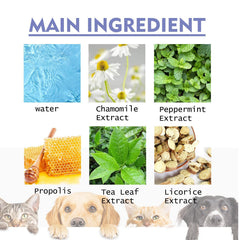 Yegebang Cat And Dog Teeth Cleaning Spray Pet Oral Cleaning Deodorizing Fresh Breath