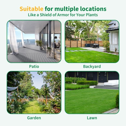 Walk-in Greenhouse Hexagonal Upgrade Reinforced Frame Heavy Duty Plastic Greenhouse Reinforced Thickened Waterproof Insulation 13.1x8.6 Ft