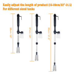 Battery-Operated Aquarium Vacuum Gravel Cleaner
