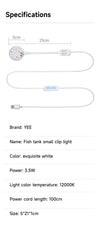 Round Head Small Clip Light Three Colors 3.5w White