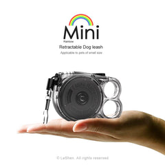 Mini Retractable Dog Leash - For Small Pets Lightweight Design Easy To Use Ideal For Outdoor Use
