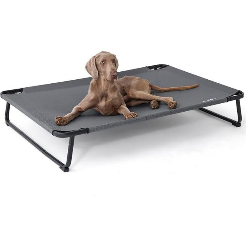 Made4Pets Large Dog Outdoor Adjustable Pet Bed With Buckle Legs, Washable Mesh Cover, Non-Slip Feet, Durable And Bite-Resistant, Suitable For Indoor And Outdoor Use