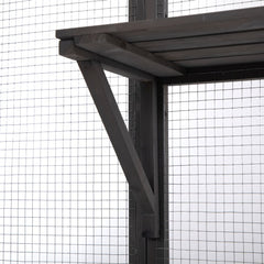 Oversized Cat Cage - Grey