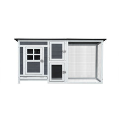 Outdoor Poultry Cage Small Animal House Chicken Hutch Coop With Running Cage