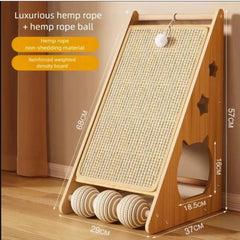 High-end Large Cat Living Room Decorative Scratching Board Tower