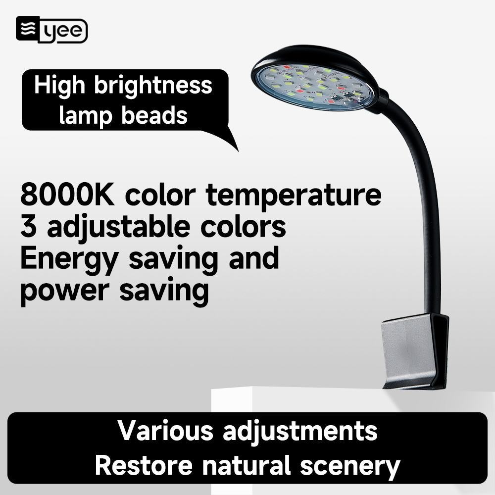Round Head Small Clip Light Three Colors 3.5w White