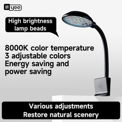 Round Head Small Clip Light Three Colors 3.5w White