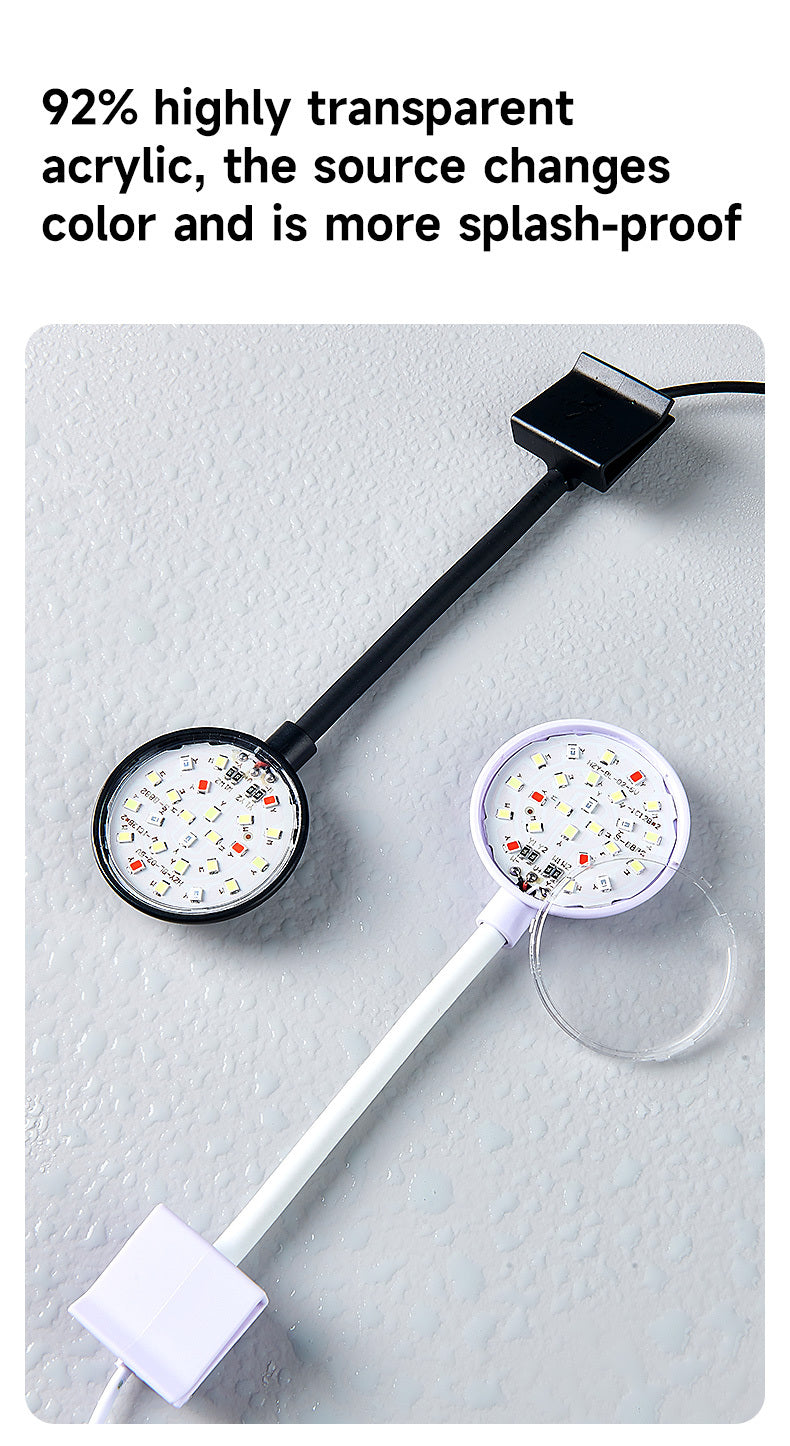 Round Head Small Clip Light Three Colors 3.5w White