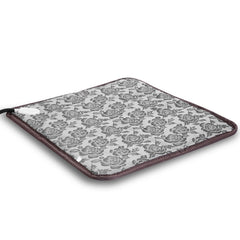 1Pc Pet Heating Pad Dog Cat Electric Heating Mat Waterproof Adjustable Warming Blanket With Chew Resistant Steel Cord Case