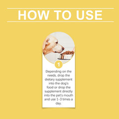 Yebang Pet Herbal Supplement Herbal Yeast Supplement For Soothing Pet Skin Care