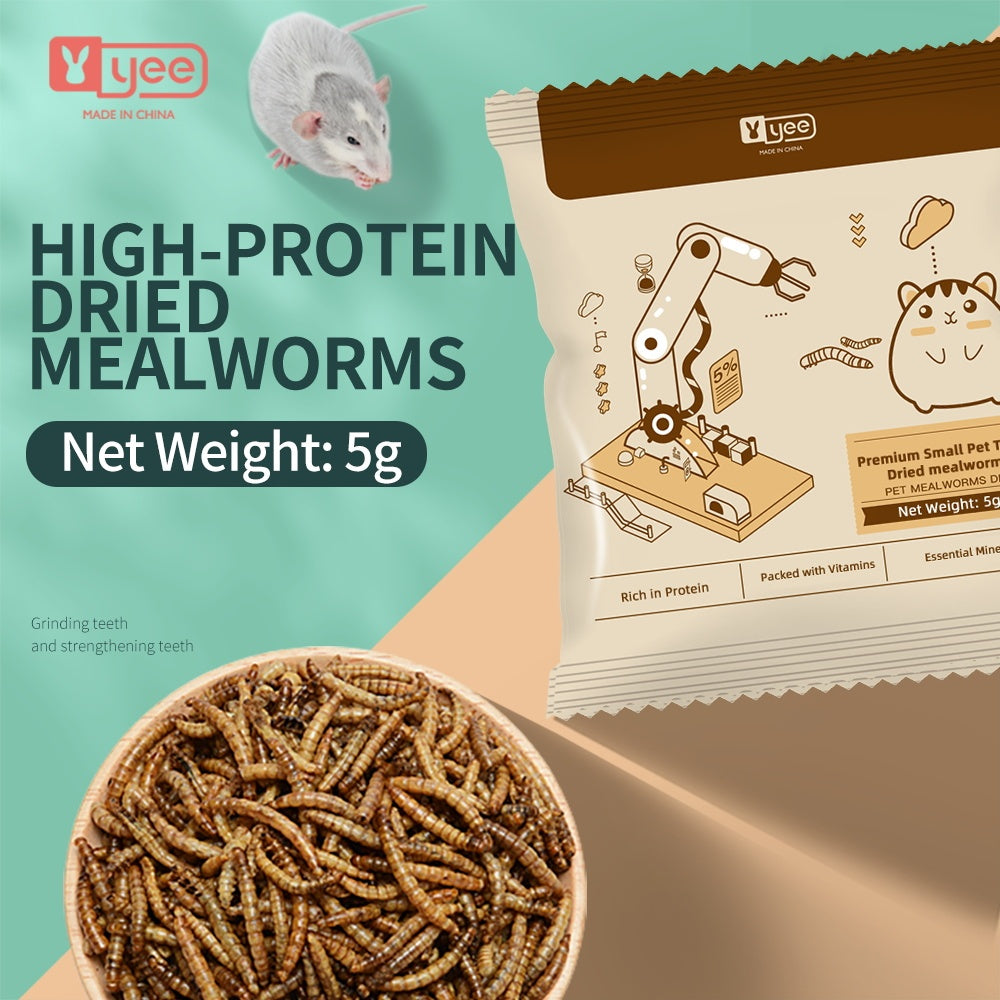 Small Pet Mealworm Dried 5g