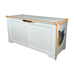 Top Open Litter Box Fence Furniture