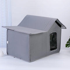 1pc Rainproof And Windproof Portable Outdoor Cat Hutch