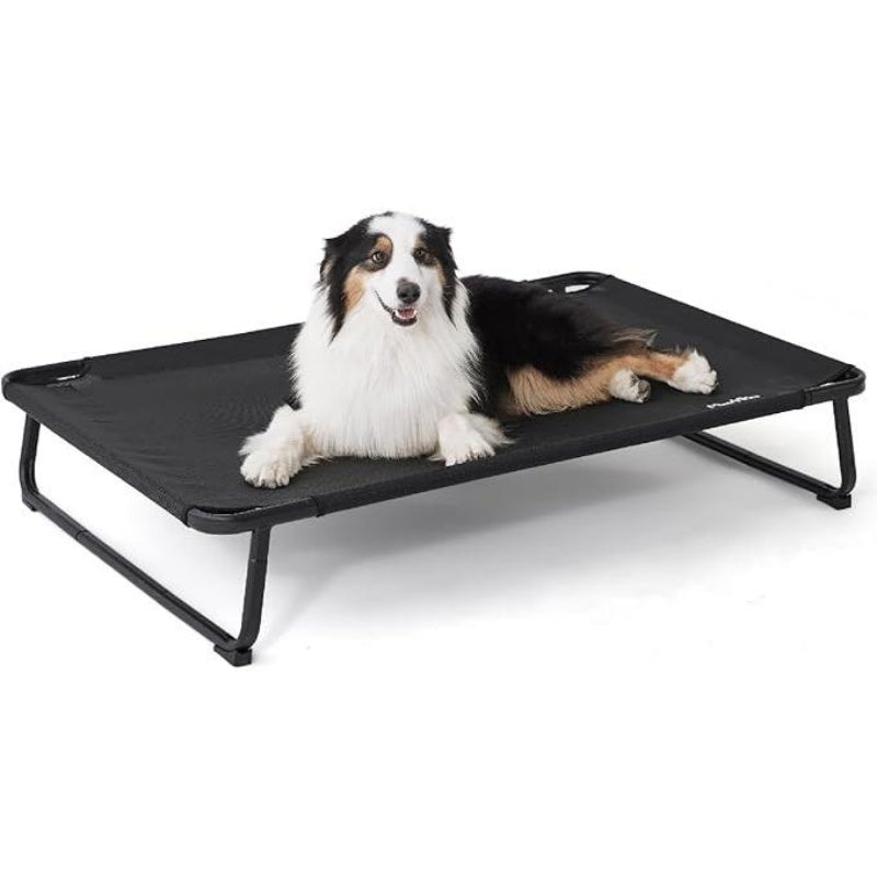 Made4Pets Large Dog Outdoor Adjustable Pet Bed With Buckle Legs, Washable Mesh Cover, Non-Slip Feet, Durable And Bite-Resistant, Suitable For Indoor And Outdoor Use