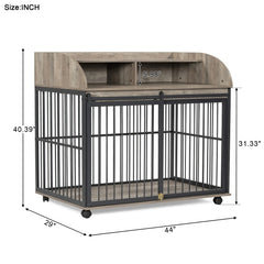 The Wooden Kennel Kennel Is Suitable For Large Medium-sized Dogs