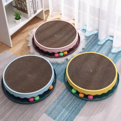 Compass Cat Scratching Post, Cat Scratching Post With Ball, Interactive Training Sports Mouse Toy With Ball, Cat Scratching Post Cat Grapple, Indoor Cat Sports Interaction, Protection Furniture