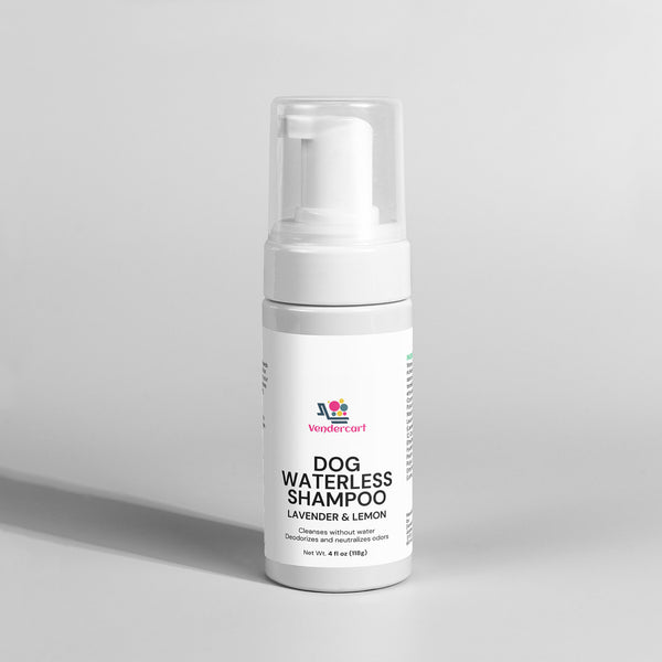 Dog Waterless Shampoo  No Rinse, Easy Clean Coat Formula For Pets