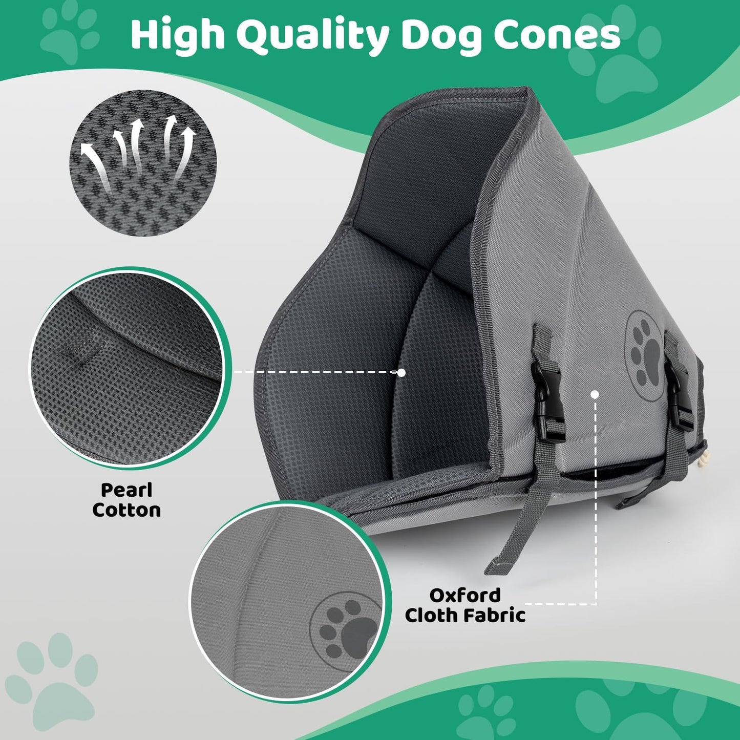 Pet Elizabethan Collar Single Layer M