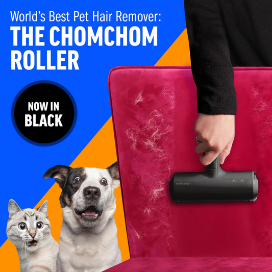 Pet Hair Remover With Reusable Sticky Applicator - Black Cat And Dog Hair Remover For Furniture, Sofas, Carpets,Please Note That This Product Is Shipped By Yourself For The Average Shipping Cost