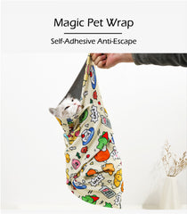 Magical Cloth, Self-Adhesive Cat Grooming Wrap
